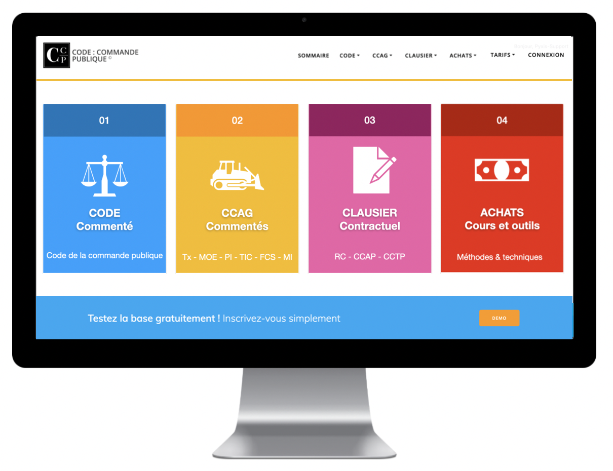 Testez la base Code : Commande Publique 3 jours ! - Code : Commande ...